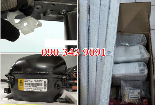 Thanh Nẹp Cửa Tủ Lạnh Hitachi Ngăn Đông, Ngăn Mát Model WB - 480, 550, 660, 690, 730, 720, 800 Mới Chính hãng